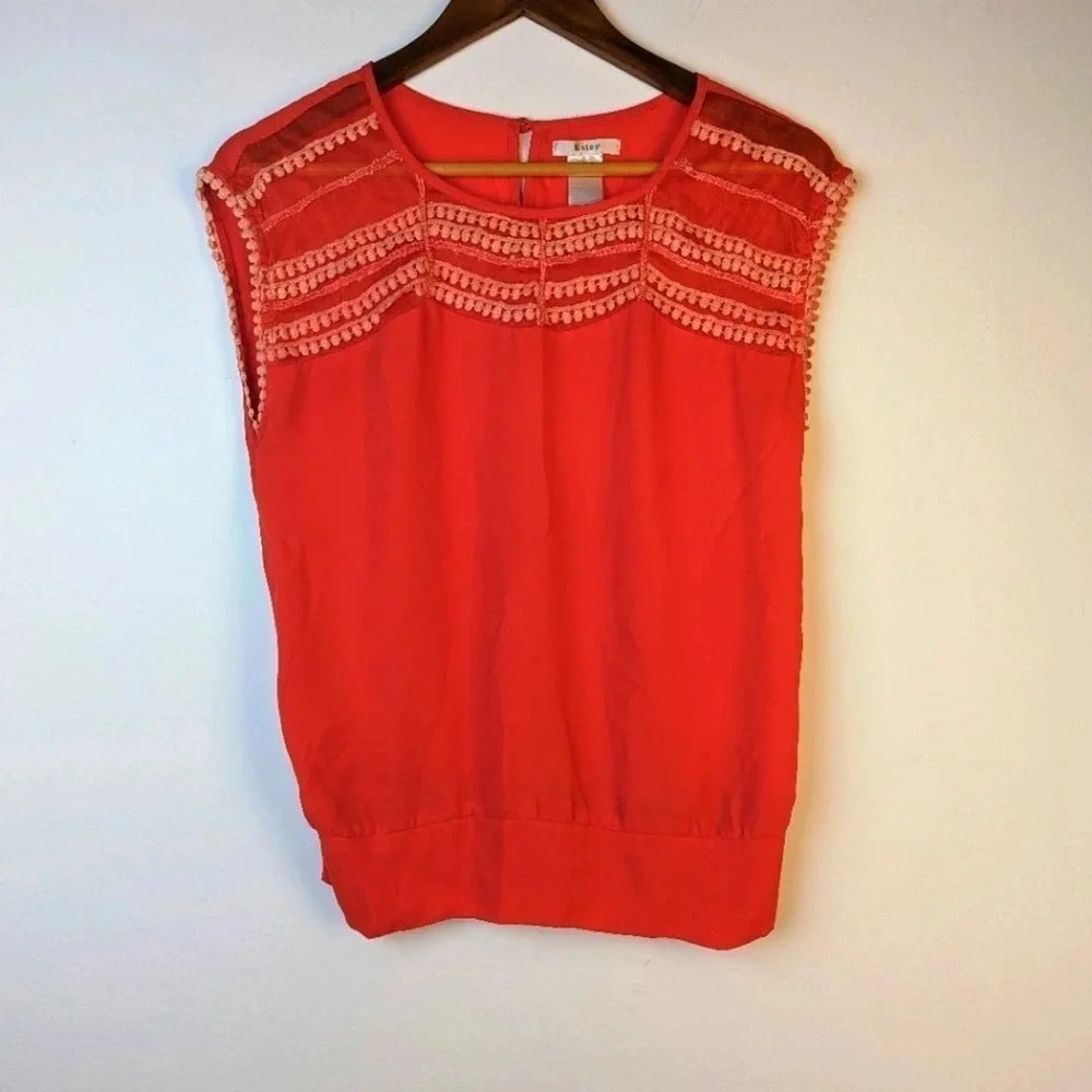 Esley Orange Top - Small